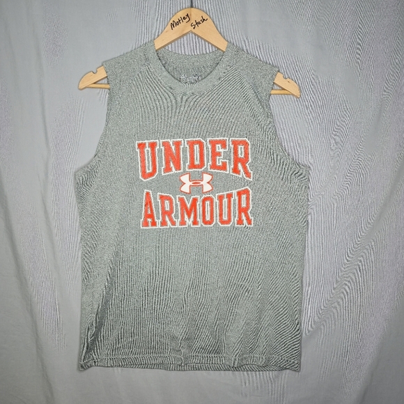 Under Armour Men's Heatgear Tank Top Gray Size SM - Picture 1 of 6